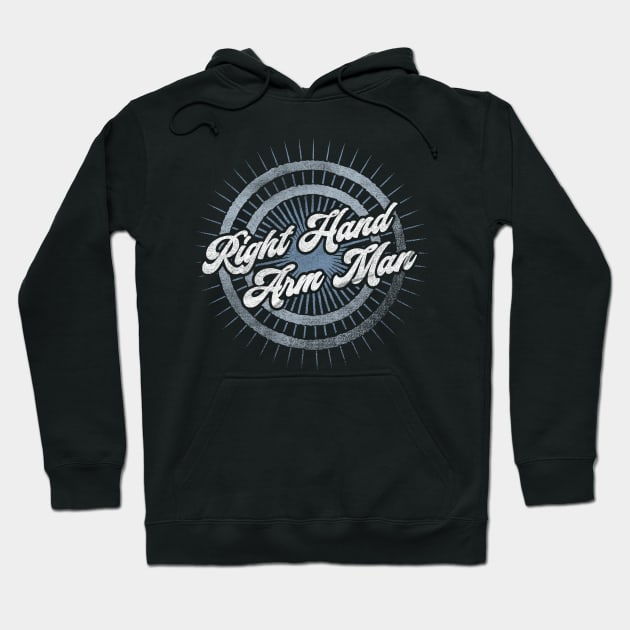 Right Hand Arm Man meme Hoodie by karutees